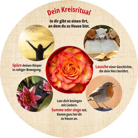 Flyer Vorderseite - Dein Kreisritual